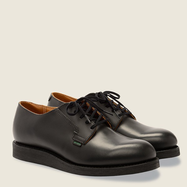 Red Wing Oxford Hombre Negros - Postman - Chaparral Cuero - 349-ZGQPLX